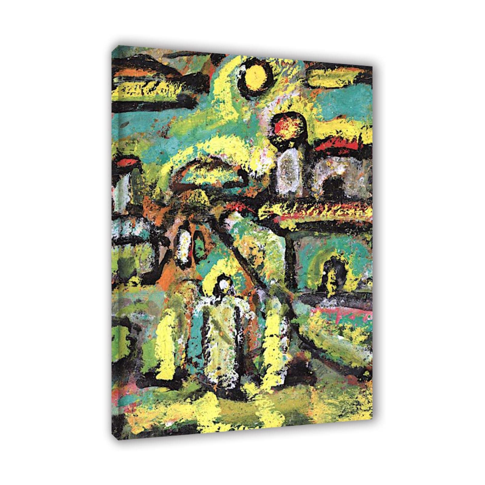 Amazon.co.jp: ジョルジュ・ルオー 有名な絵画の複製。「聖書の風景