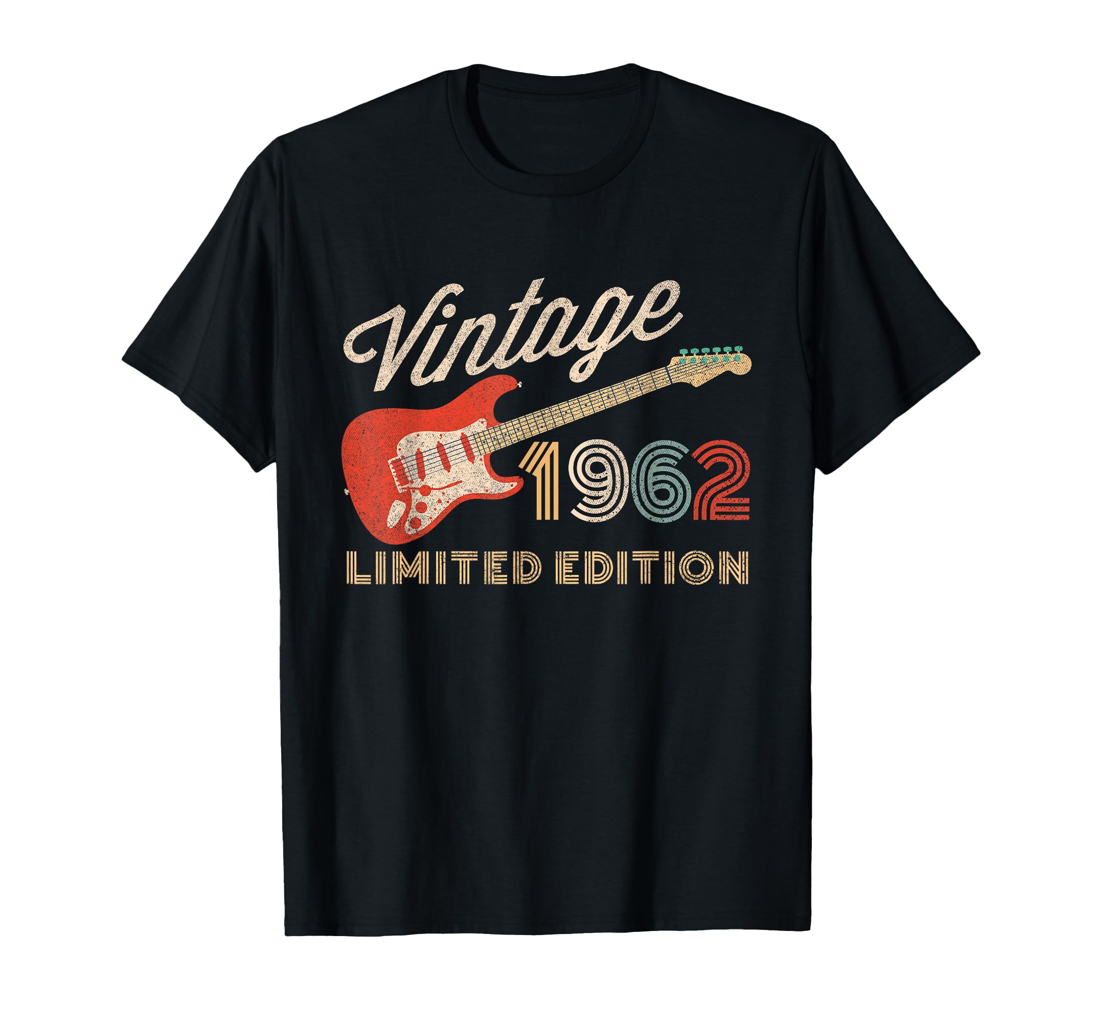 Amazon | Vintage 1962 限定版 ギター 誕生年 誕生日 Tシャツ | T