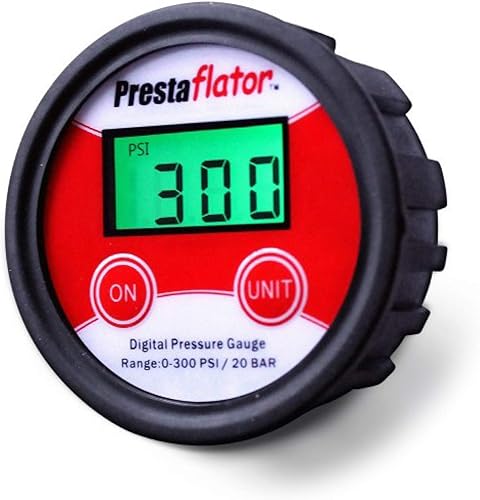 Prestaflator 255psi Digital Gauge Bottom Mount (for Digital Prestaflators & Regulators)