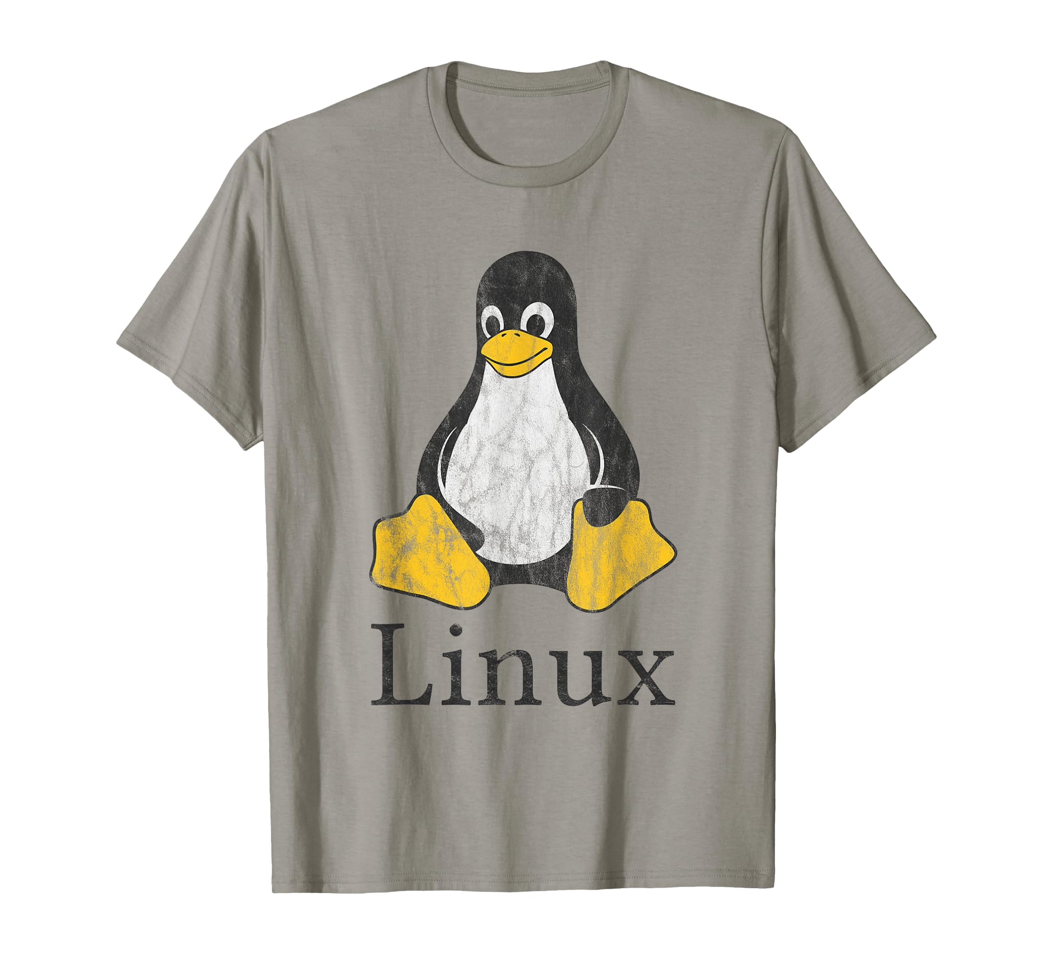 Linux Mascot Tux the Penguin Vintage Nerd Geek Sysadmin Gift T-Shirt