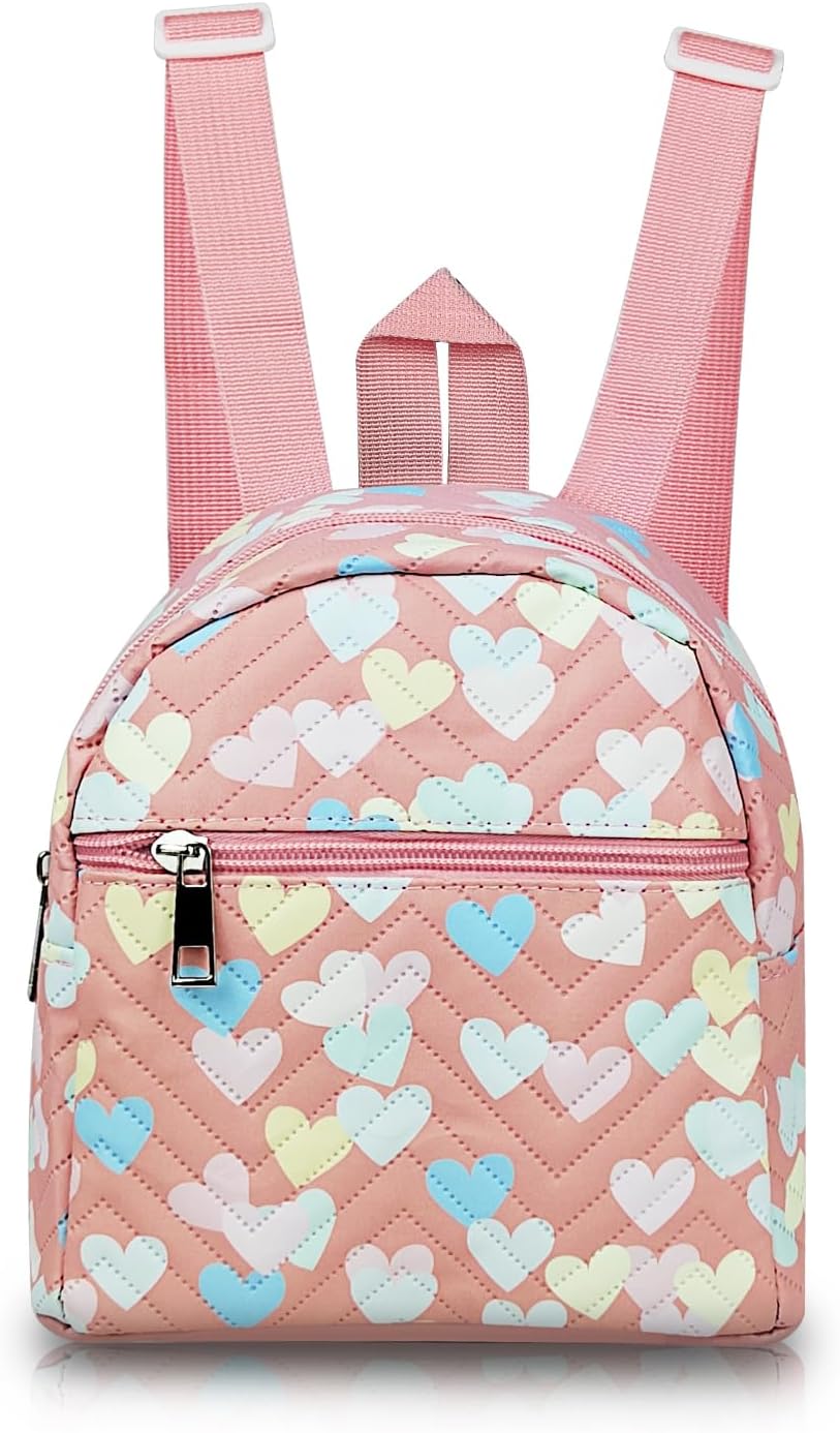 Cute Mini Backpacks, PU Leather Tiny Backpack Small Backpack for Women and Girls, Woman Backpacks Purse (Style 2)