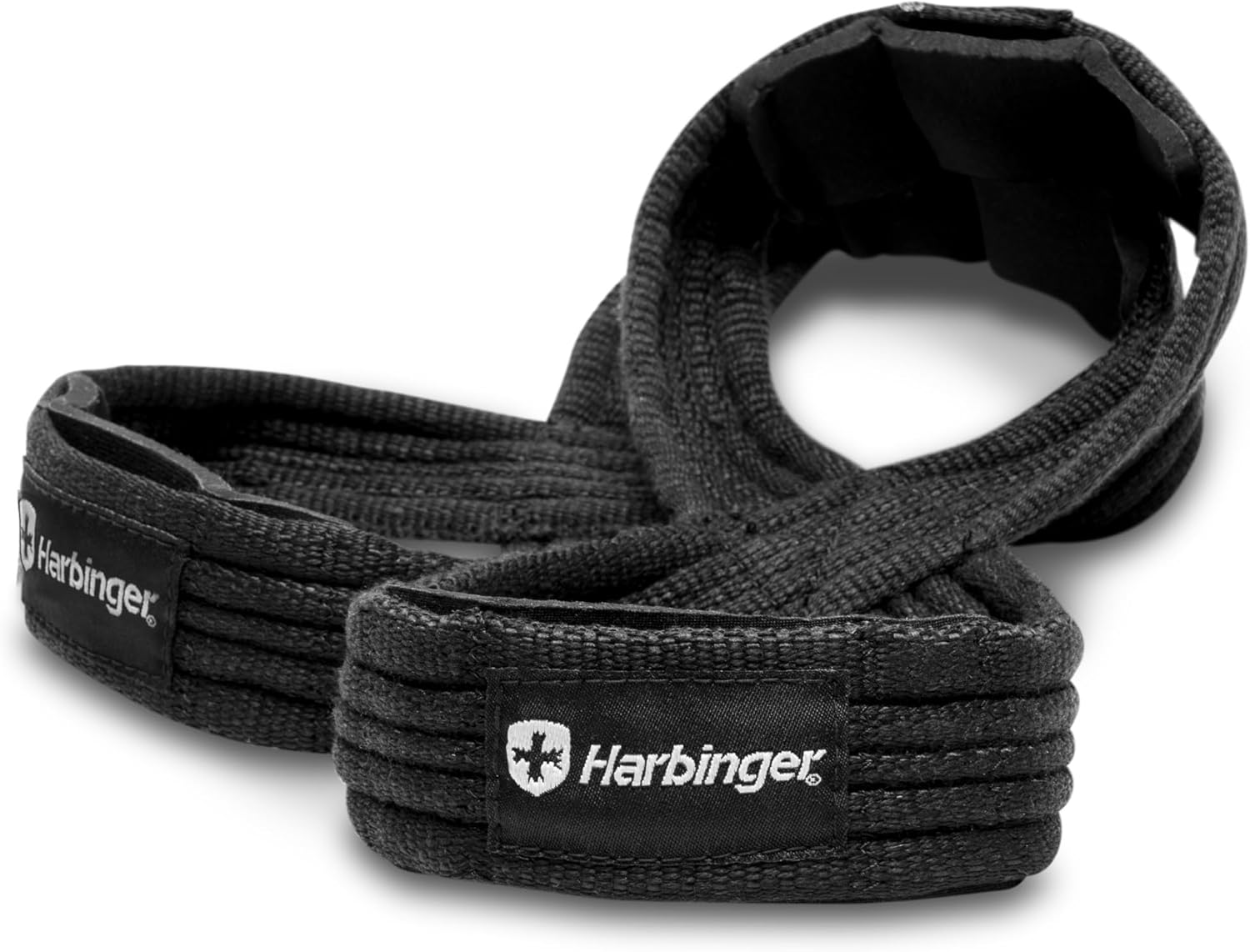 Harbinger Figure 8 Padded Lifting Straps: Ultimate Grip Support for Heavyweight Lifter