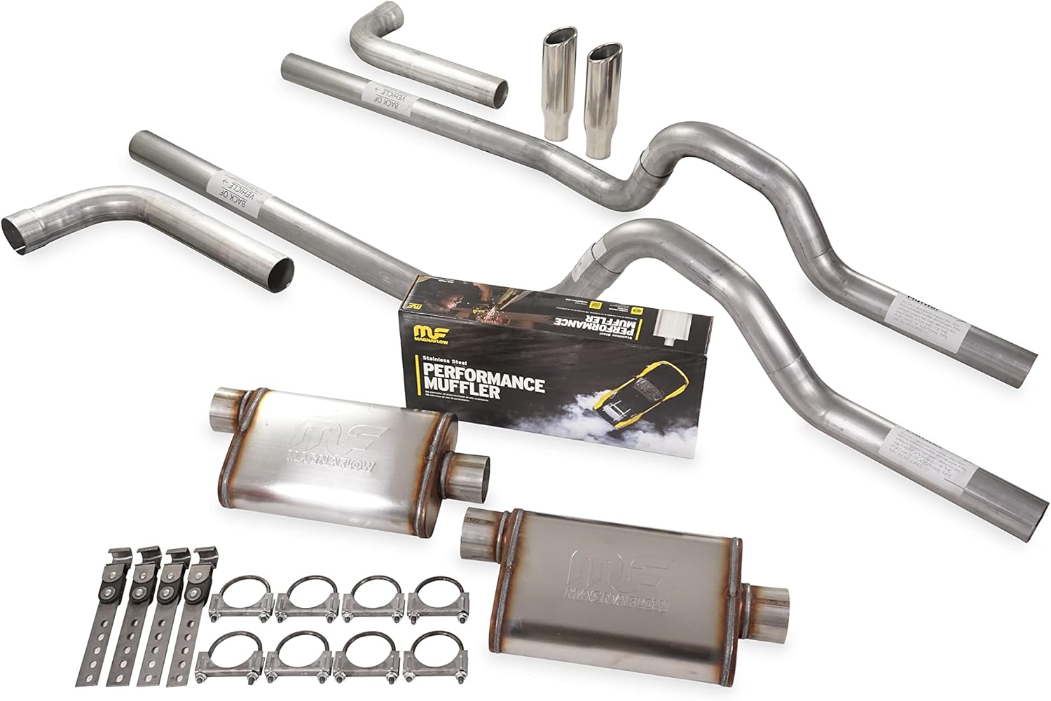 Truck Exhaust Kits Shop Line Dual Exhaust System 2.5 inch