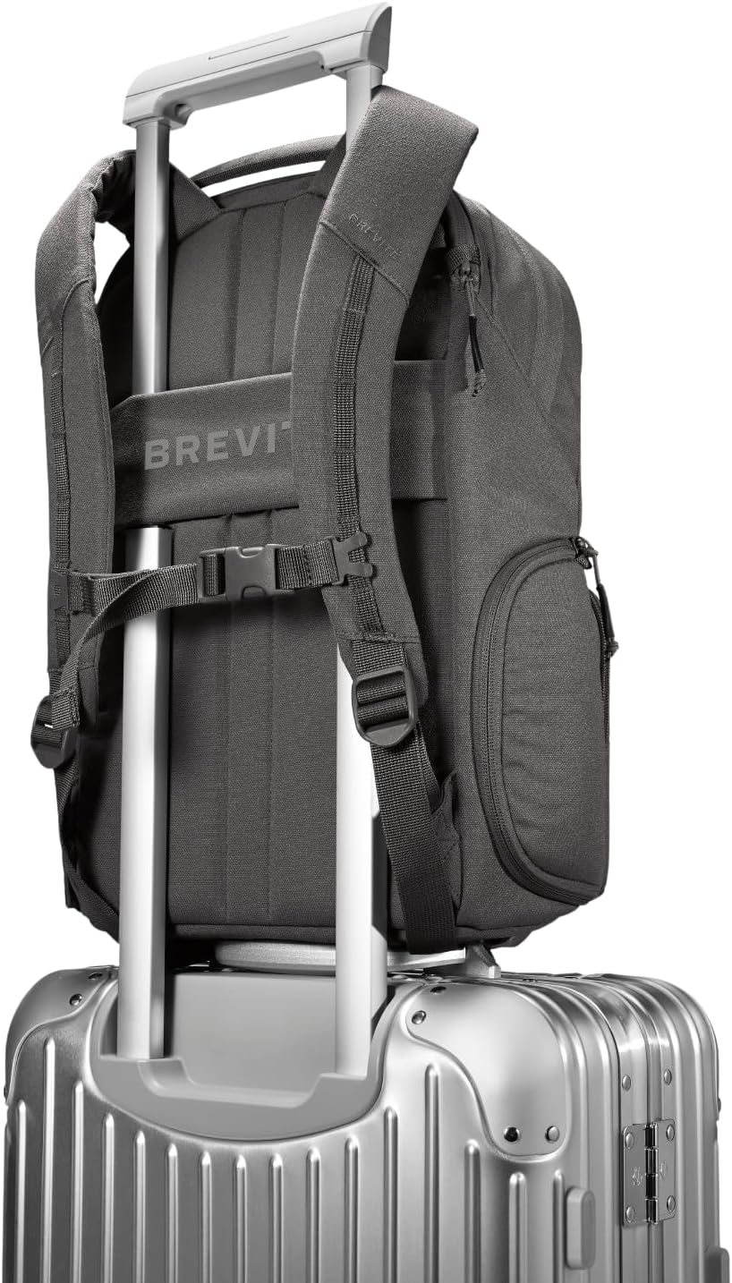 BREVITE - The Jumper - Compact Camera Backpacks for Photographers - A Minimalist & Travel-friendly Photography Backpack Compatible With Both Laptop & DSLR Accessories 18L (Charcoal Gray) - Image 3