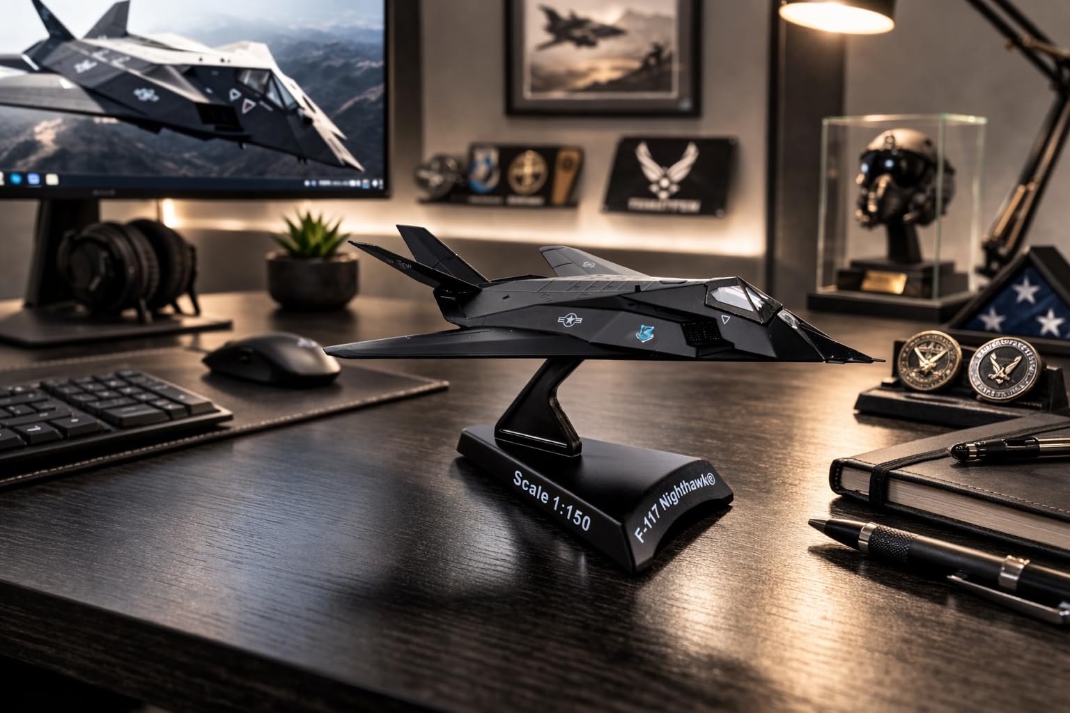 Daron Avion F-117 Nighthawk 1:150 Noir
