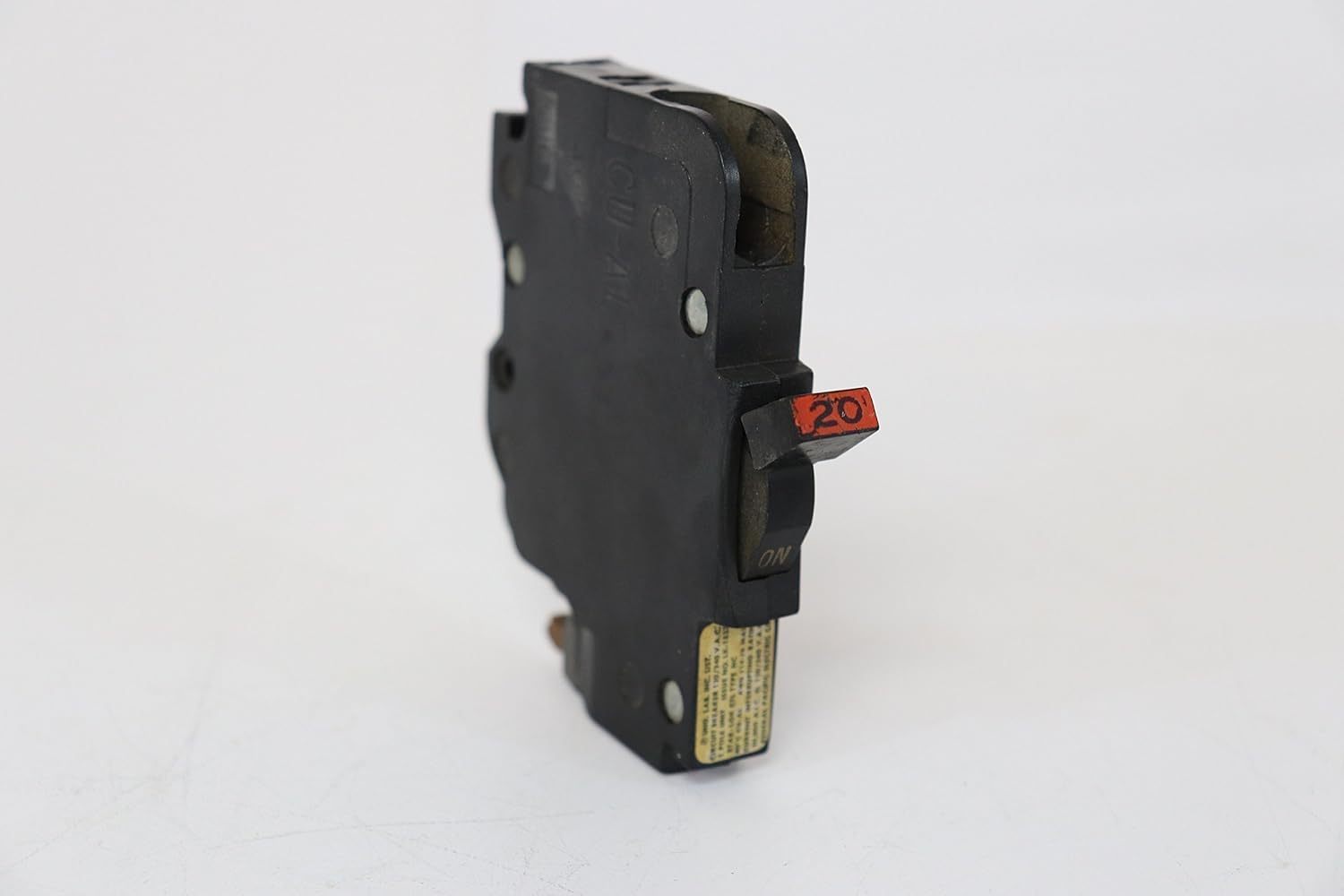 1- FPE NC120 120/240V 20A 1P Stab-Lok THIN Circuit Breaker NC 020 1-POLE(OUT OF FACTORY CARTON) RED OR BLACK HANDLE