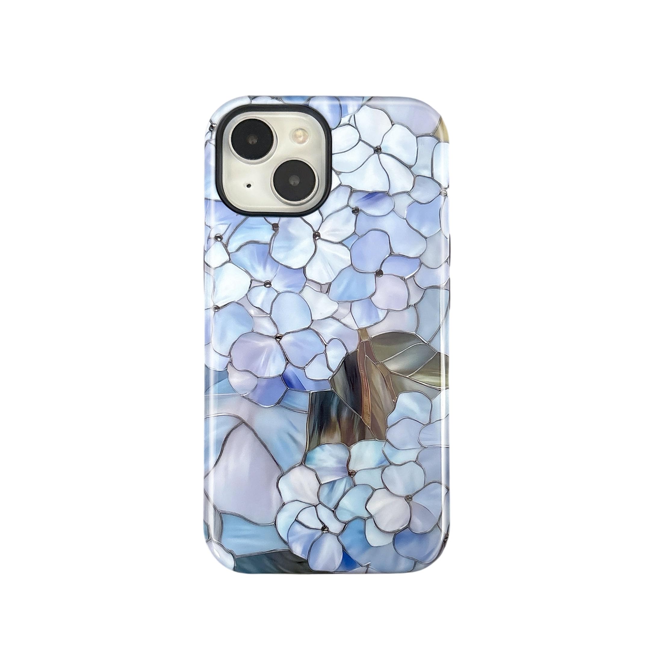 Coque iPhone 14 Plus antichoc étui protection double couche silicone durable bleu