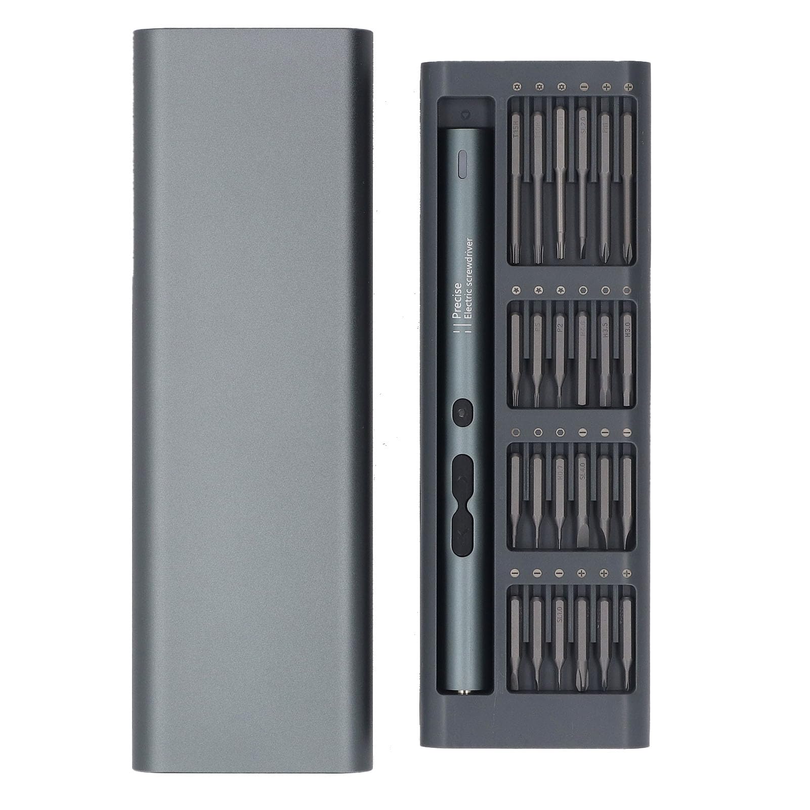 Tournevis électrique 62 en 1 avec batterie USB-C pour bricolage