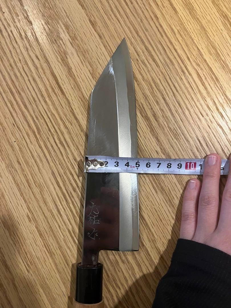 魚用さばき包丁 西田刃物工房 大祐作 青紙2号沸かし付け本