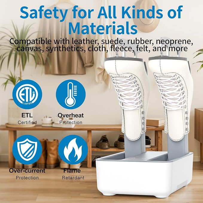 Secador y desodorizante portátil para botas y guantes miniatura 4