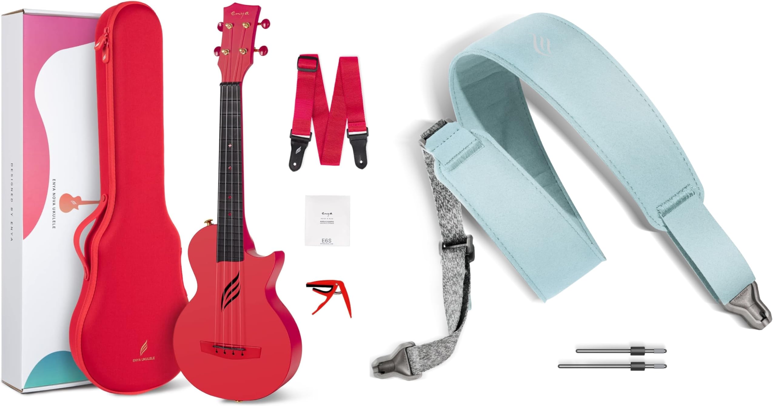 Amazon.com: Enya Concert Ukulele Nova U 23'' Carbon Fiber