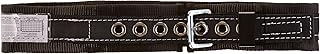 Miller by Honeywell 3NA/LBK Single D-Ring Safety Body Belt with 1-3/4-Inch Webbing and 3-Inch Back Pad, Large, Black