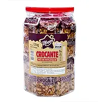 Pé de Moleque Crocante Nbonn Pote 1,05kg 30 Unidades de Doce de Amendoim Tradicional