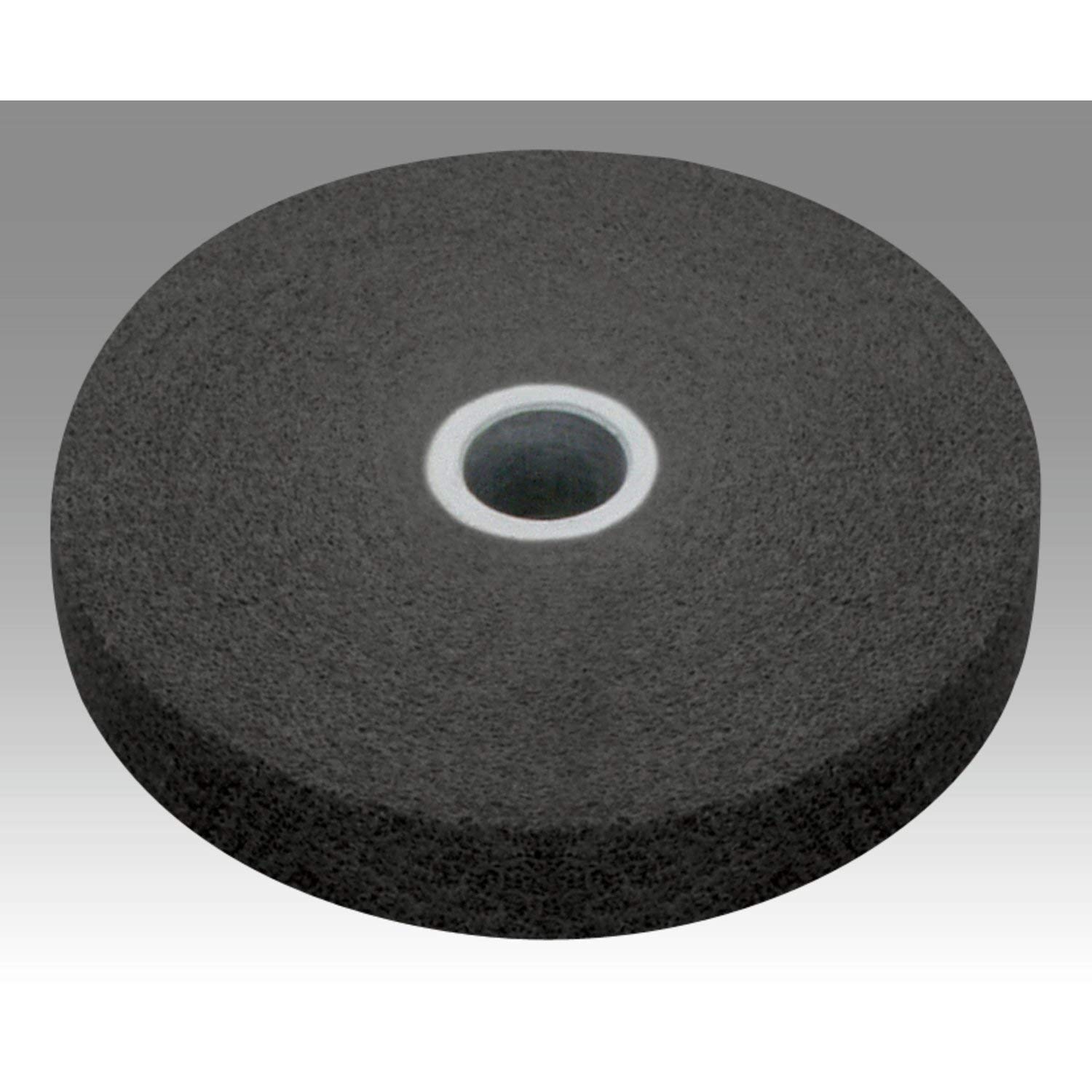 Scotch-Brite 15822 EXL Unitized Wheel, 8" x 1" x 5/8" 2S FIN, 8" Diameter, Abrasive Grit, 4000 RPM (Pack of 2)