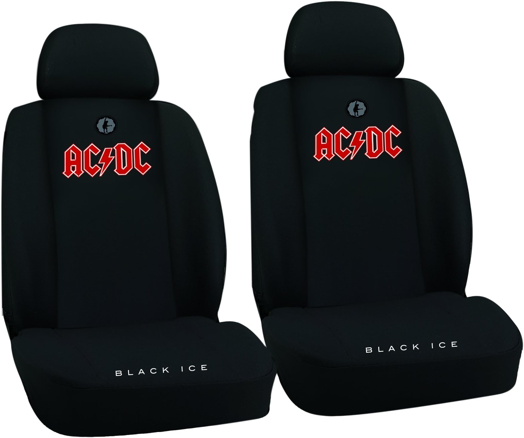 Kaufmann ADINN720 AC-DC Front Car Seat Covers Seat Embroidered