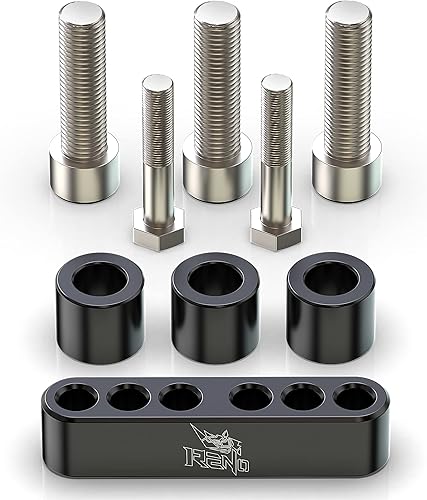 RENO Kit de extensión para tablero de suelo de conductor 450 espaciador de extensión exterior de tablero de suelo de 34 pulgadas compatible con