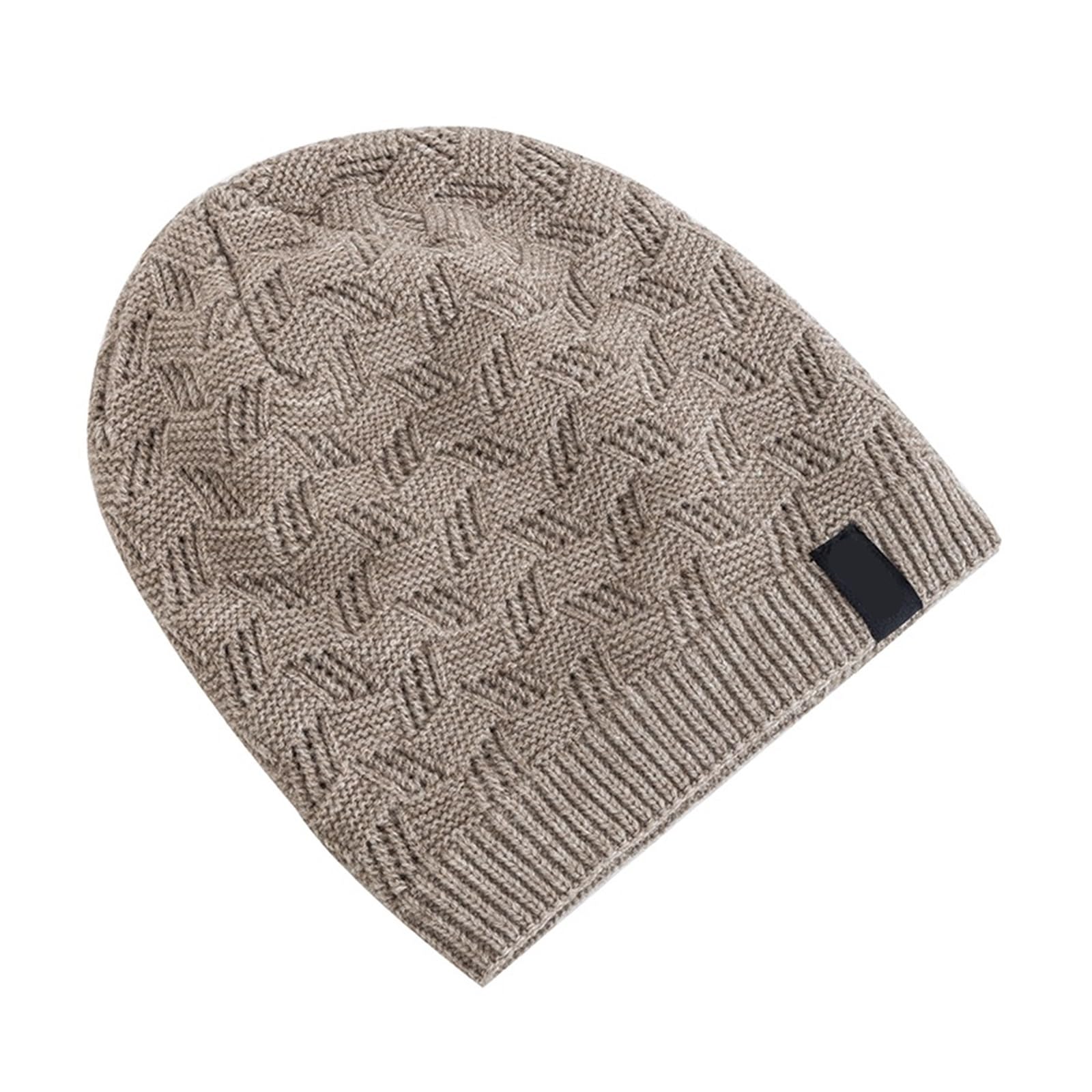 Generico Cappelli invernali unisex alla moda, morbidi e caldi, lavorati a maglia, for uomo donna
