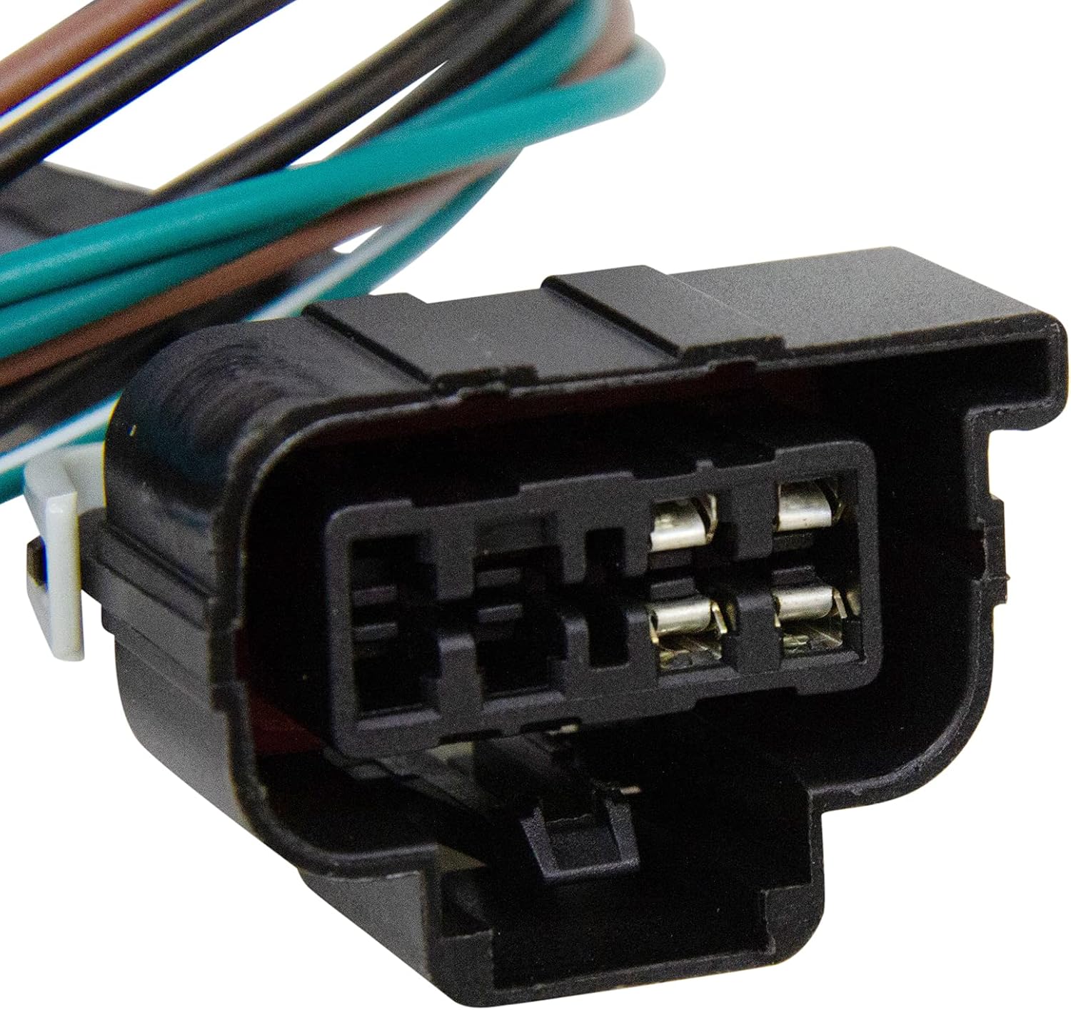 TRQ Left and Right Tail Light Wiring Harness 2 Piece Set Compatible with 2007-2013 Silverado/Sierra 1500 with 3047 Reverse Bulb - Verify Fitment & Notes