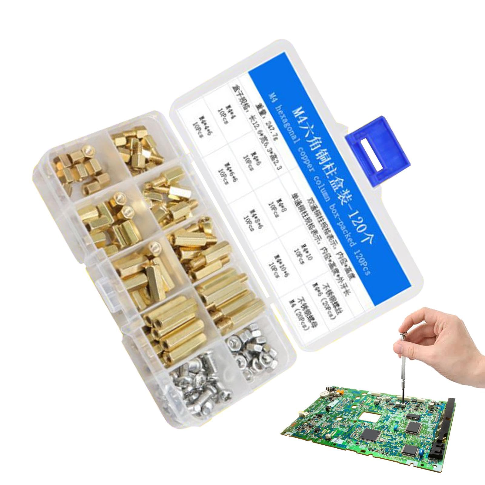 Amazon | PCB スタンドオフ、マザーボードネジ | 680 個のハードウェア 