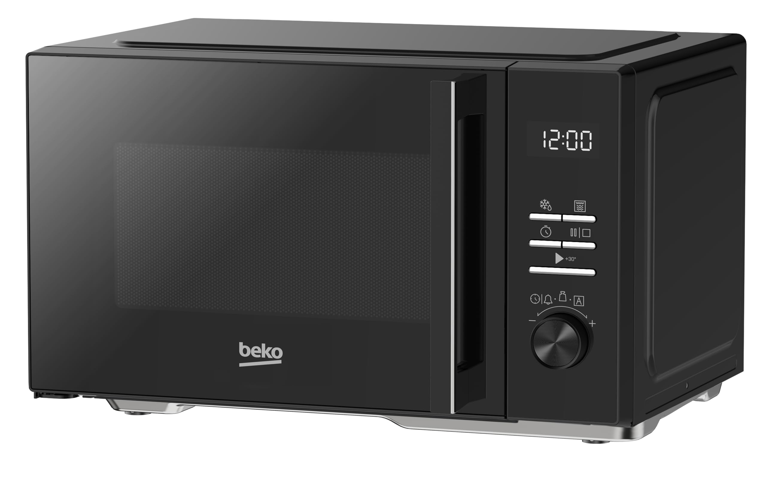 Beko MGF24310B kuchenka mikrofalowa z grillem 24 litry, 900 W, cyfrowa, wolnostojąca, 8 funkcji gotowania - czarny