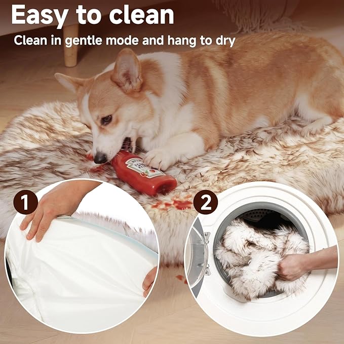 Cama para Perro Grande Colchoneta Lavable miniatura 4