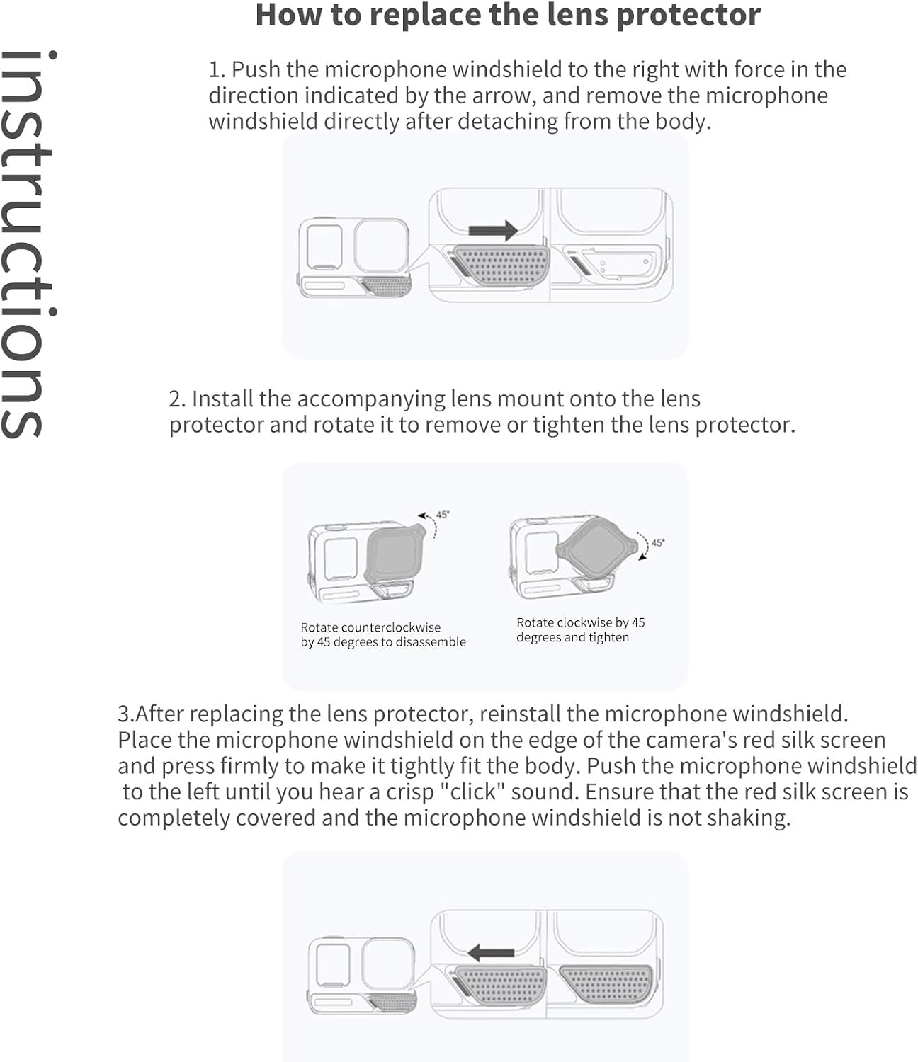 Durability Glass Covers for Camera Lens Protective Covers for Outdoor Photography and Travel Accessory