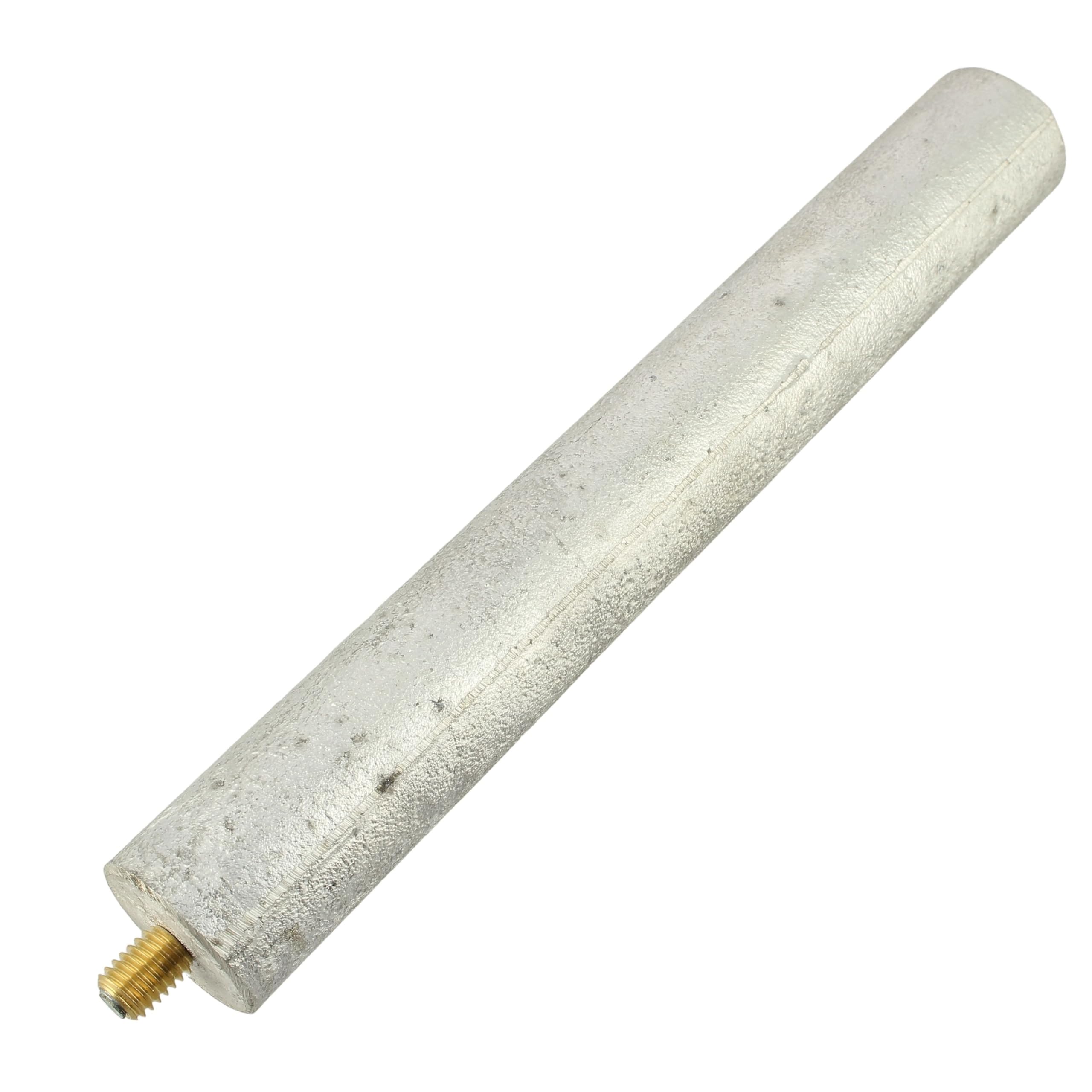 Anode magnésium 180mm diamètre 25mm pour chauffe-eau - Filetage double pas de 5 et 8 - Référence 977127-01 61005907 - Protection anticorrosion