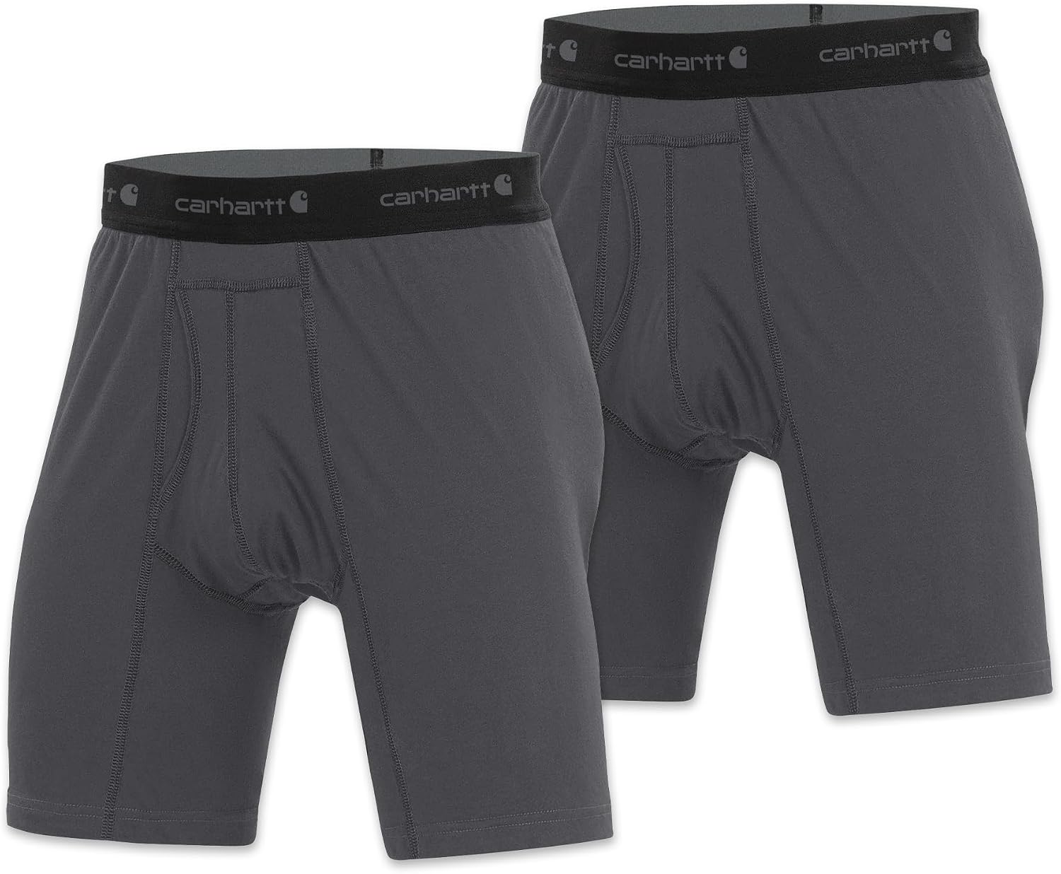 Carhartt Men's MBB124 5 Inch Basic Boxer Brief 2-Pack