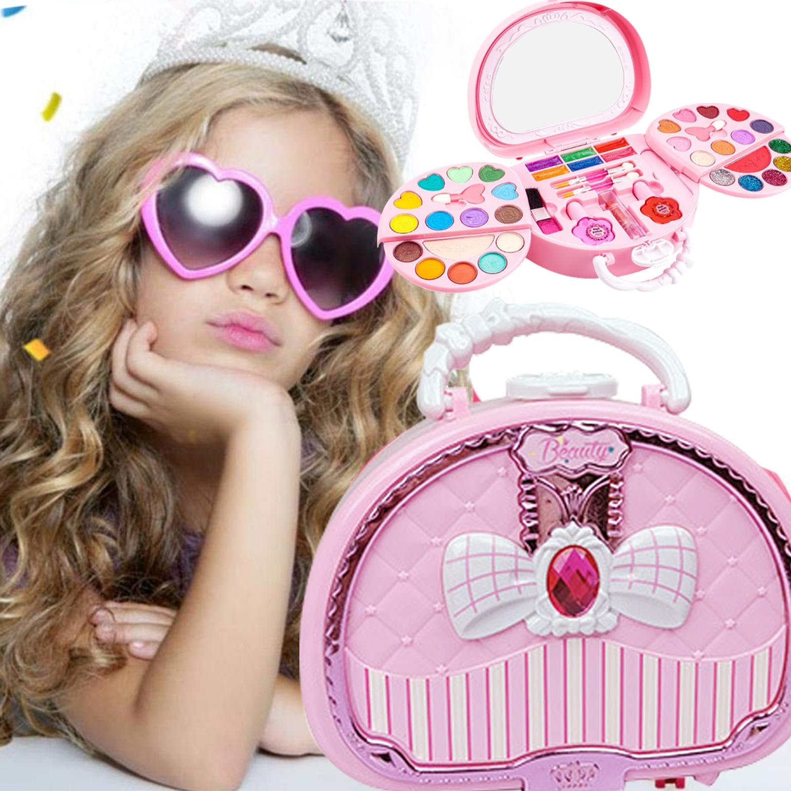 Kits De Cosméticos Para Niñas,Juegos De Maquillaje Infantil Para Niñas