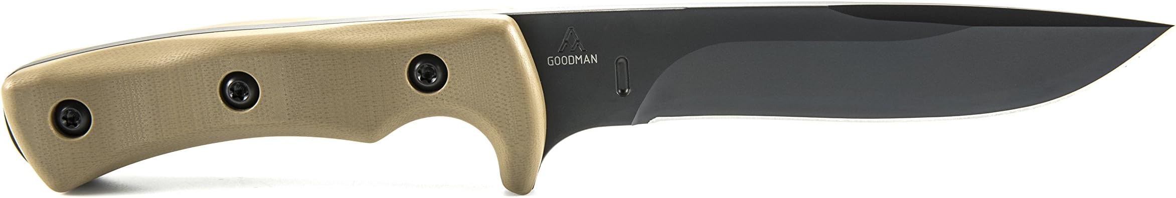 Geissele Automatics Goodman Special Operations Combat Knife with Leather Sheath (Left Handed)