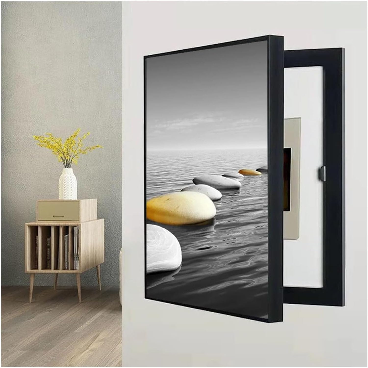 Cuadro Electrico Tapa Caja Decorativos Caja Medidor Interior Decorativo Tapa del Medidor Eléctrico Caja De Distribucion Tapa Decorativa,01,35x45cm