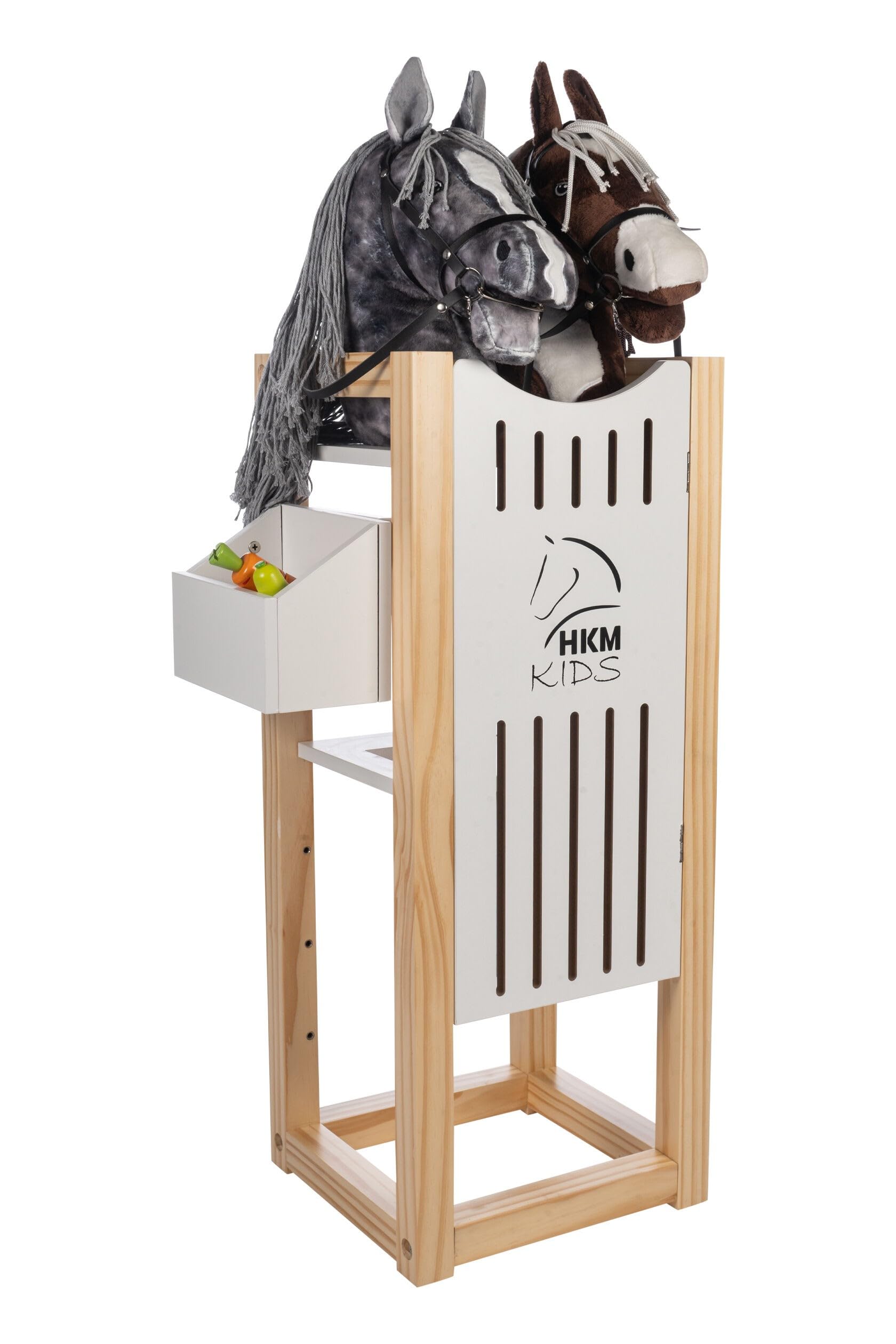 HKM Hobby Horsing Stable Nature/White One Size