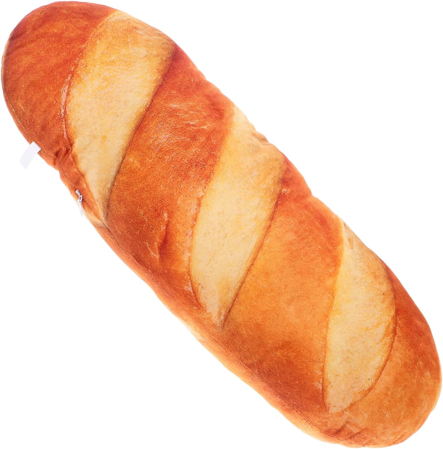 Ciieeo Simulation Bread Plush Pillow Soft Stuffed Loaf Cushion for Home Office Car Decor Cozy Lumbar Support Funny Food Shaped for Relaxation and Sleep