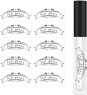 Calcomanías de tubo para brillo de labios, ca...