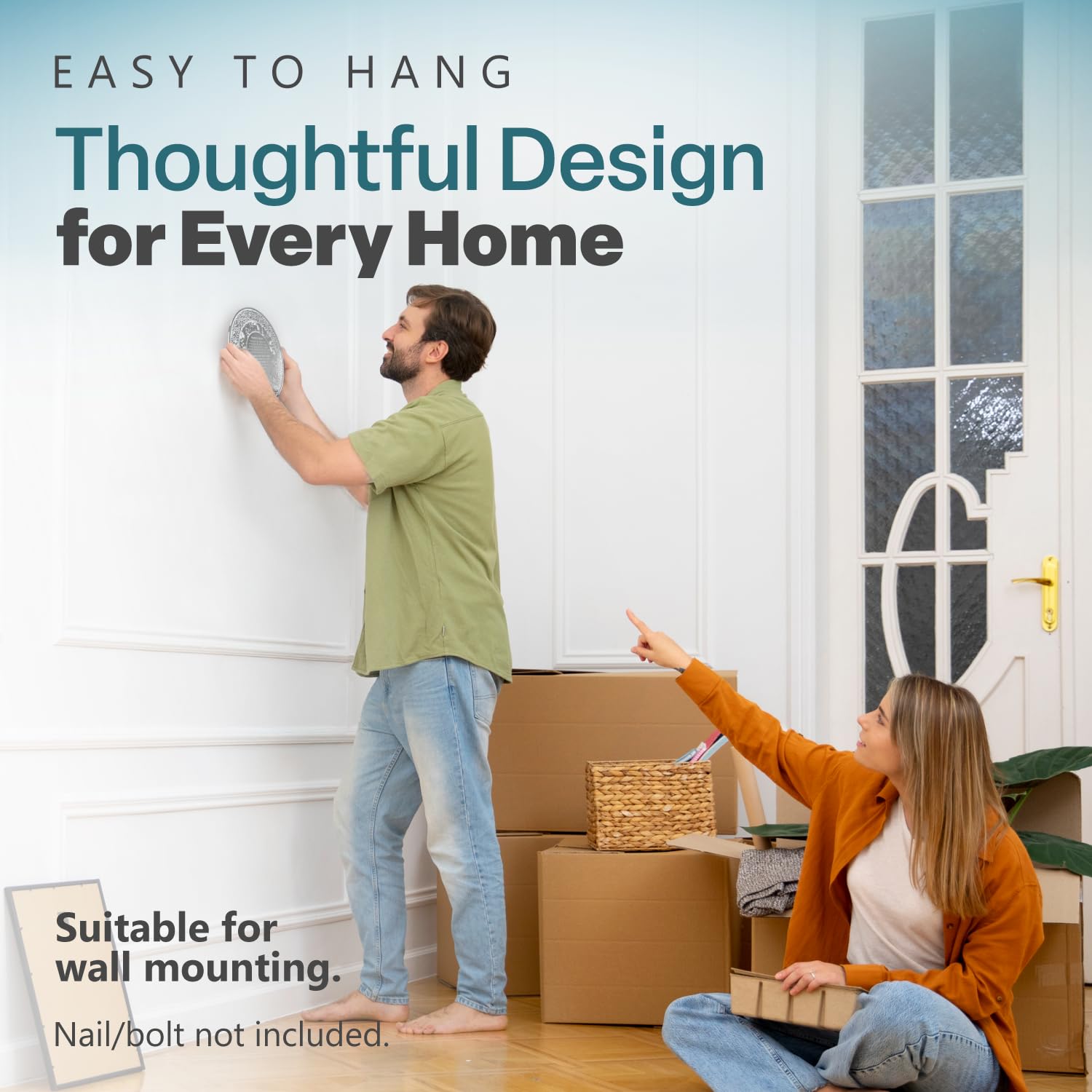 TYLDUM Bendición del hogar judío Bendición del Hogar hecho a mano, regalos judíos grabados hebreos y españoles, regalos Judaica para decoración de pared, plexiglás, fabricado en Canadá por artesanos