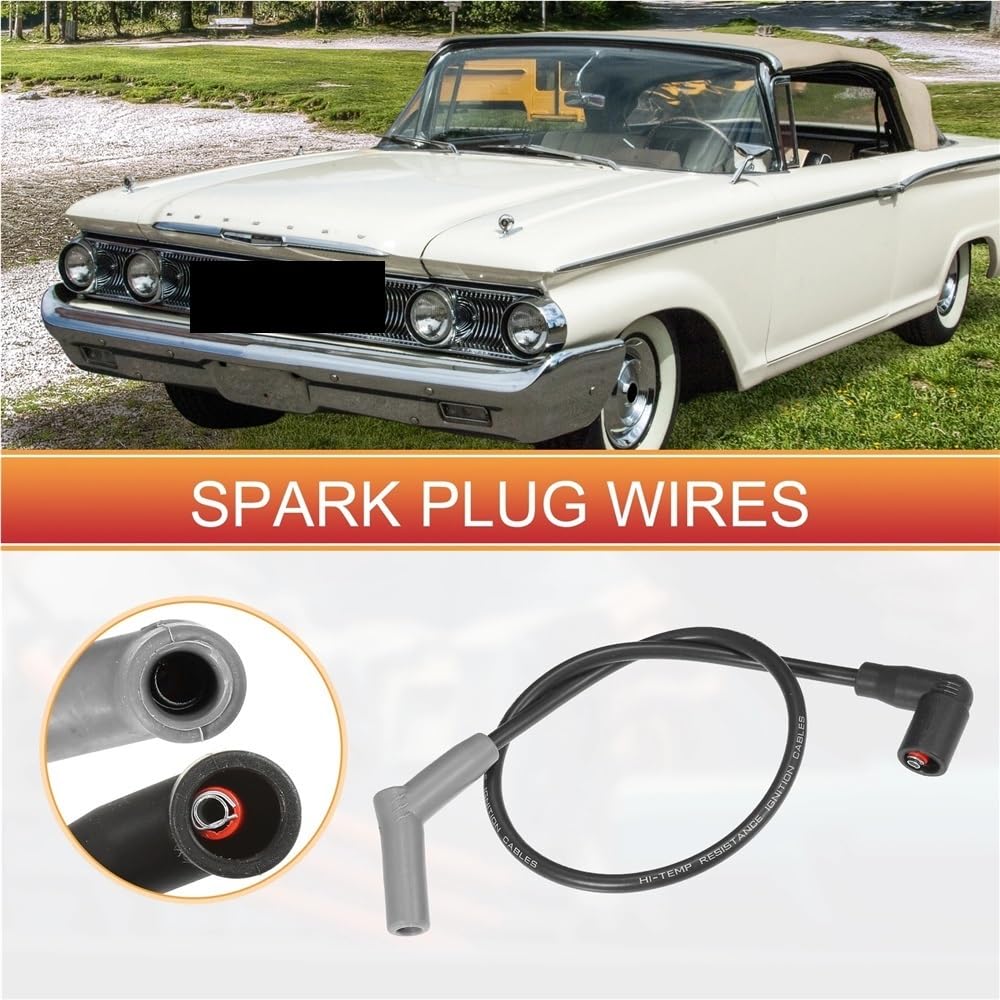 cables bujías coche Para Mercury Para Monterey 2004-2006 V6 4.2L | Cable De Bujía Cable De Bobina De Encendido