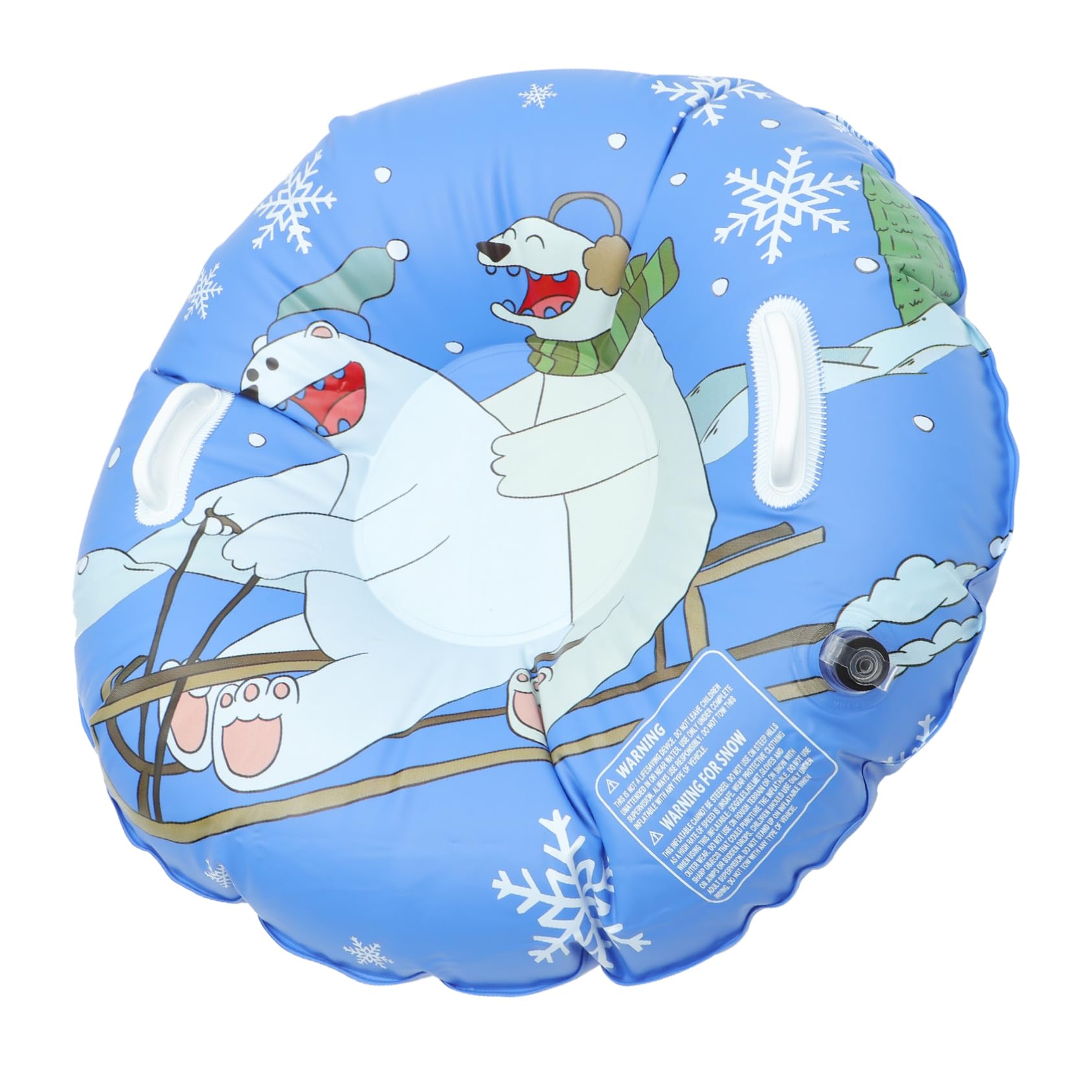 BESPORTBLE Slittino Gonfiabile per Neve Tubo da Neve Invernale per Esterni Giocattolo per Slittino per Adolescenti Pneumatico Resistente all Usura