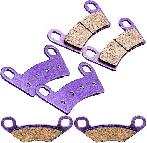 SCITOO FA456, FA159 Pastillas de freno para Polaris Outlaw 450 2009-2010 pastillas de freno delanteras y traseras de fibra de carbono