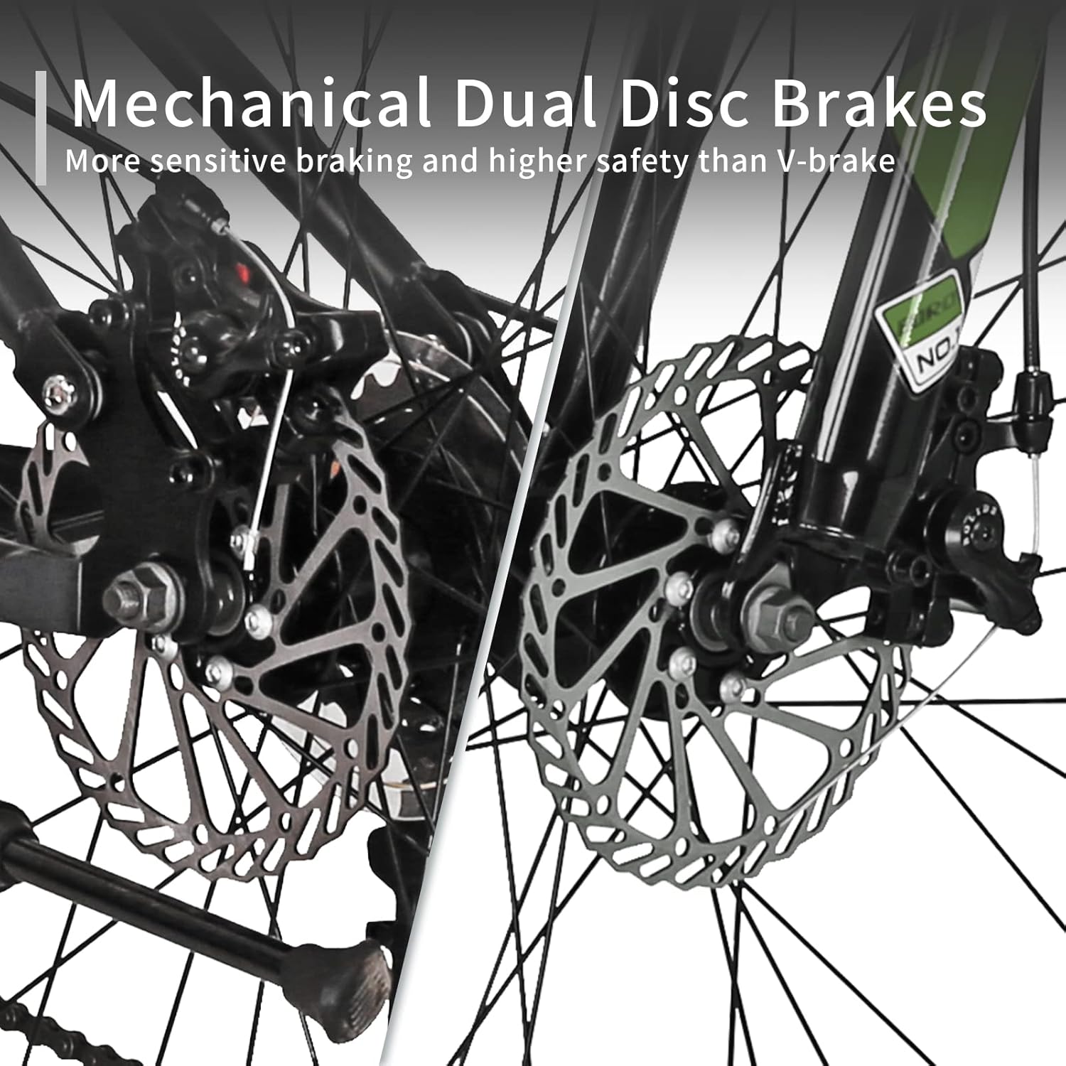 EUROBIKE Mountain Bike,Folding Mountain Bike,21 Speed Full Suspension Bicycle 27.5 inch for Men or Women