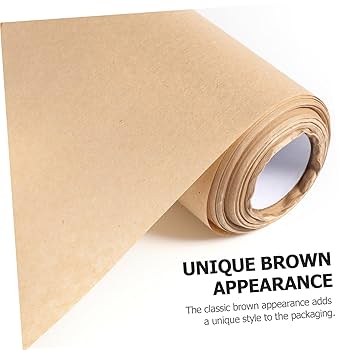 【希少】ウクライナ ラッピングペーパー 1巻 ロール ネパール手漉き紙オレンジのお花柄ペーパー/包装紙/ラッピング