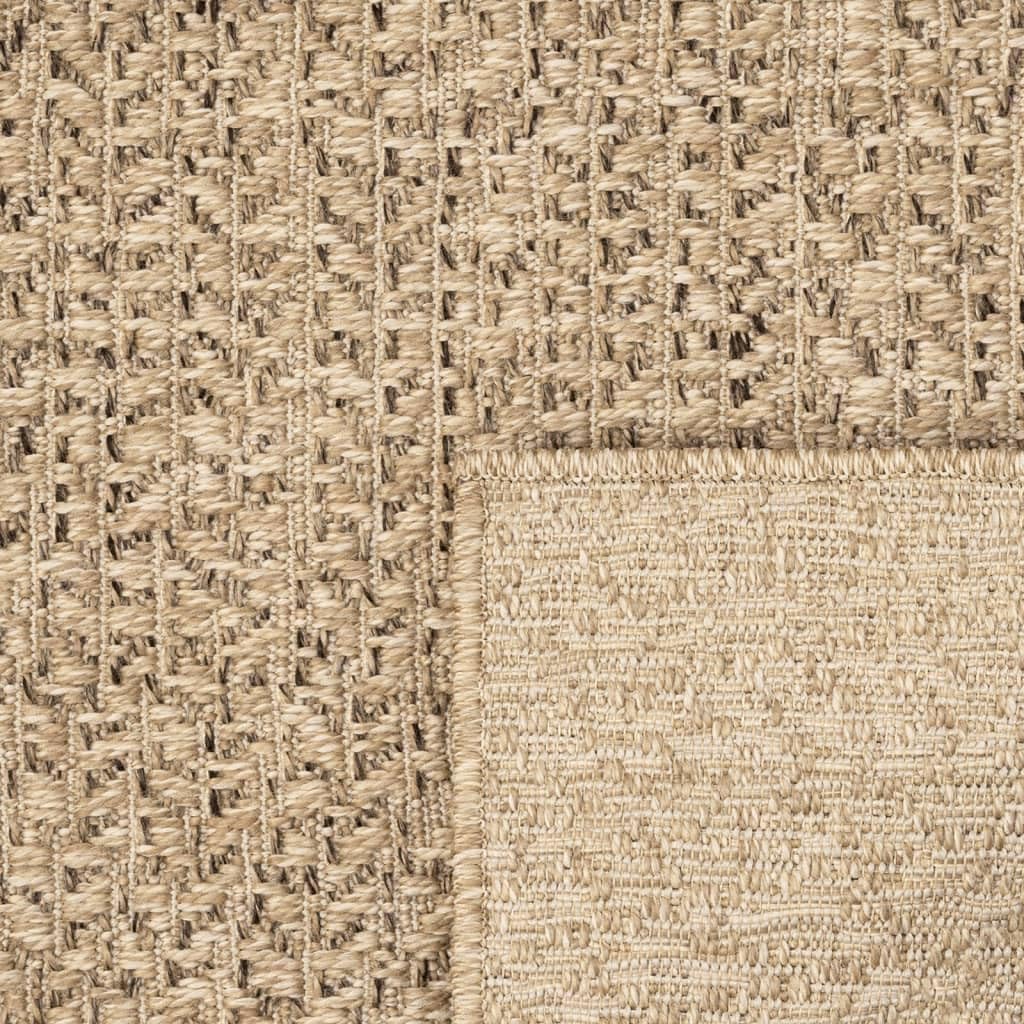 vidaXL Dywan ZIZUR, 240x340 cm, stylizowany na jutowy