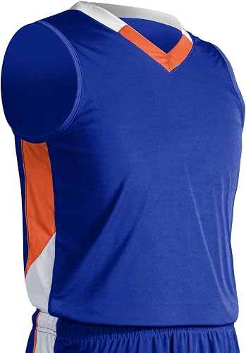 Champro Whistle Maillot Dri-Gear Officiel Anti-humidité à Rayures Noires et Blan