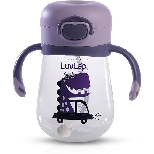 LuvLap Silicone Straw Sipper Cup 300ml 300 ml