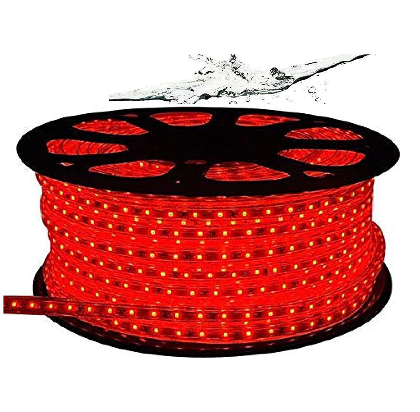 Buy D'Mak Water Proof 50 METER LED Rope Light Color;Red with Adapter