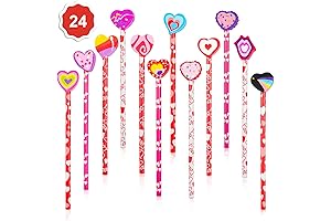 Konsait Valentine's Day Pencils for Kids Classroom