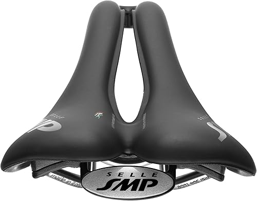 Miniatura 3 de Selle SMP Sillín Well S - Negro mate, largo 10.787 in - ancho 5.433 in
