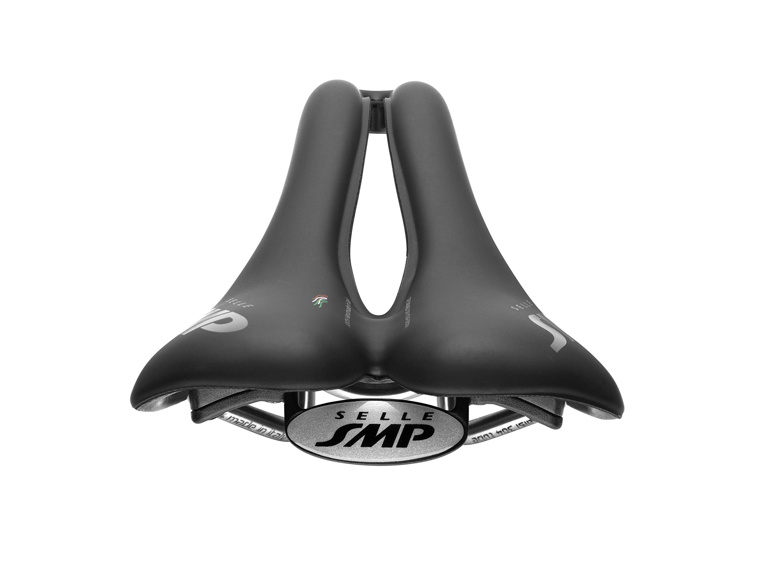 Selle SMP Well S - Sella unisex, 274 x 138 mm, 280 g, colore: Nero