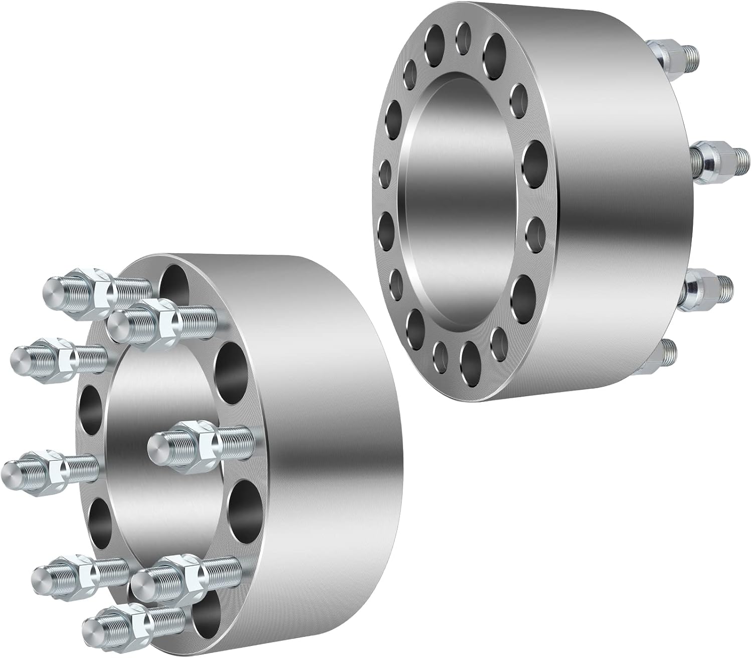 OCPTY 2PCS 8x6.5 to 8x6.5 Wheel Spacers 3" Wheel Adapters 9/16" Studs 125mm Center fit for 1976,1978-1979,1982,1984-1985 for Chevrolet for C20 / 1994-2010 for Dodge for Ram 2500