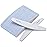 25 Pieces 180/240 Grit Nail Files for Natural Nails, Fingernail Files Double Sided Emery Boards for Nails