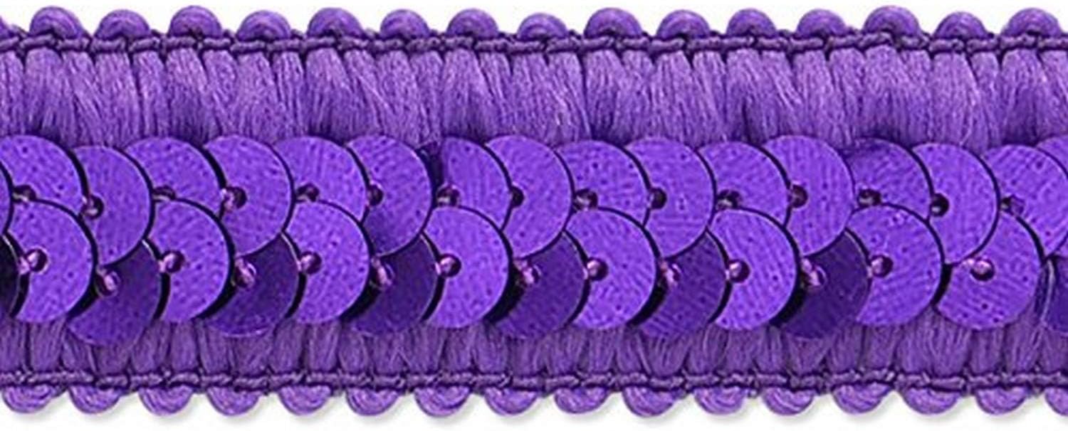 Trims by the Yard Darcey Sequin Stretch Trim | Lime| (20 yard cut)